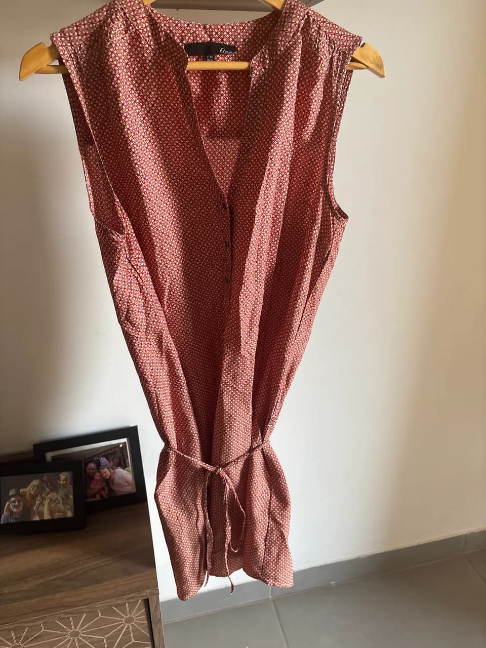 Tunique rouge étam