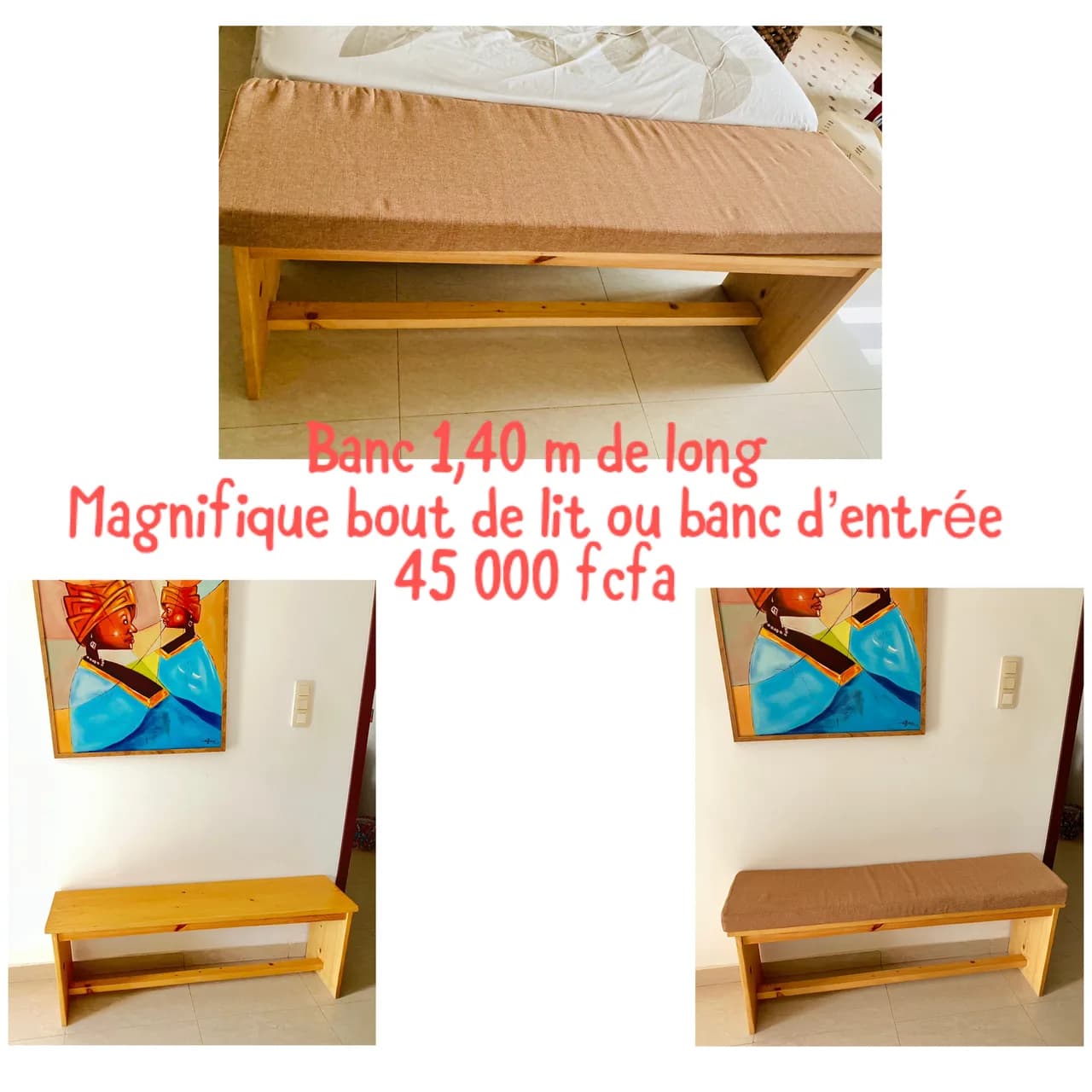 Banc en Pin