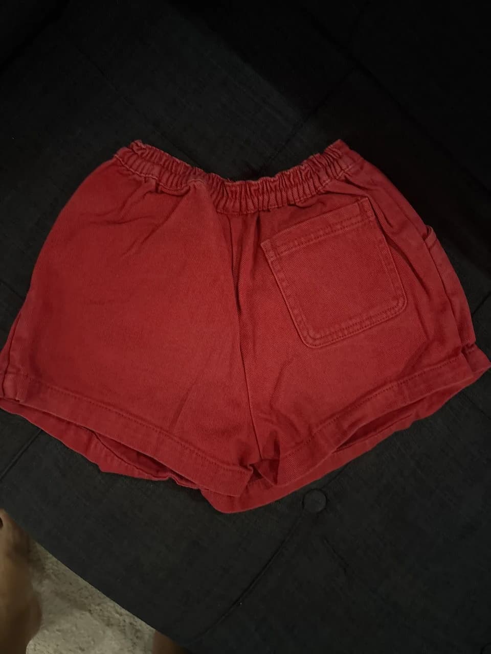 Short rouge Monoprix