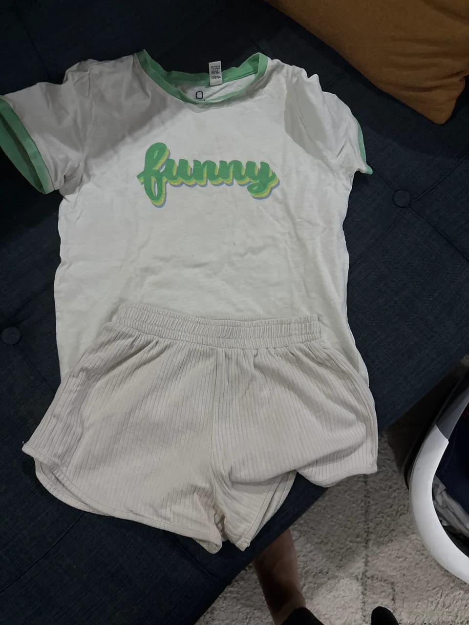 Ensemble short t-shirt 8 ans