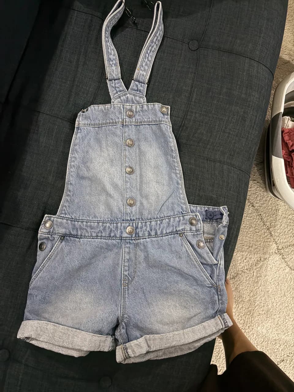 Salopette short