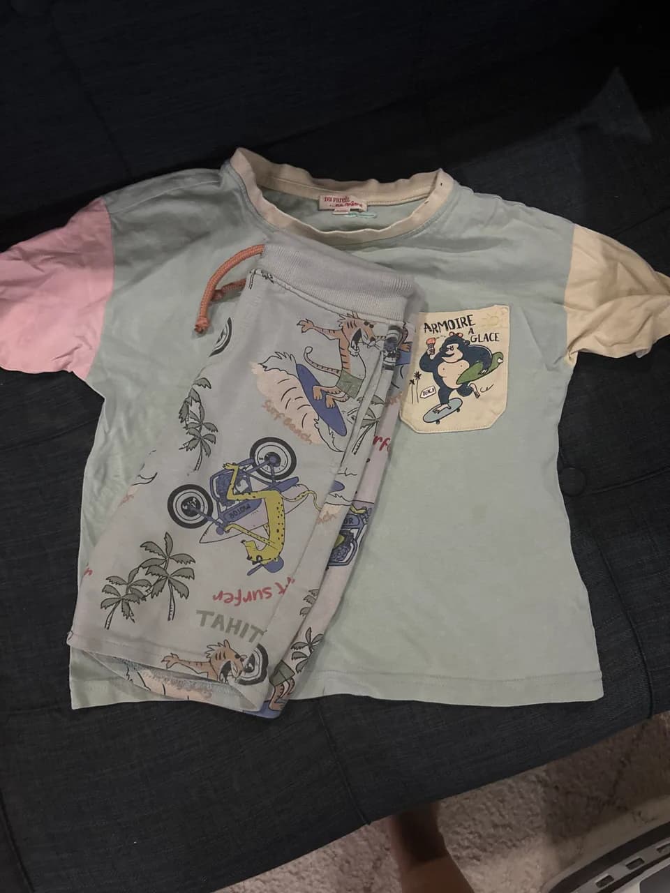 Ensemble t shirt short dpam