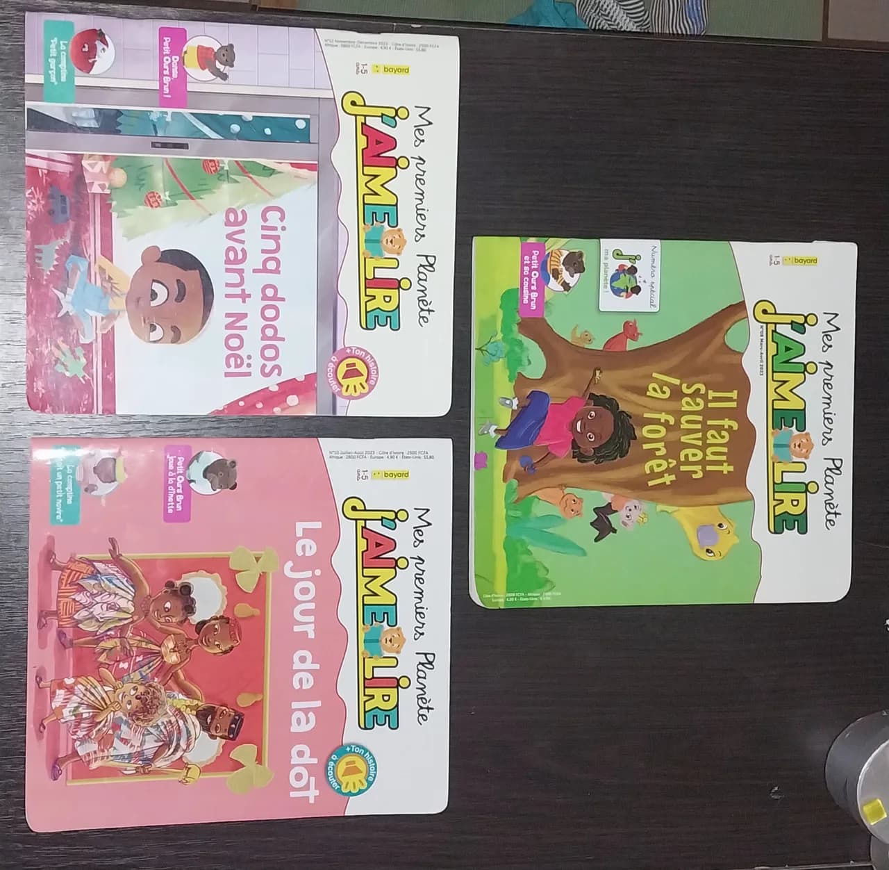 Lot de 3 livres j'aime lire