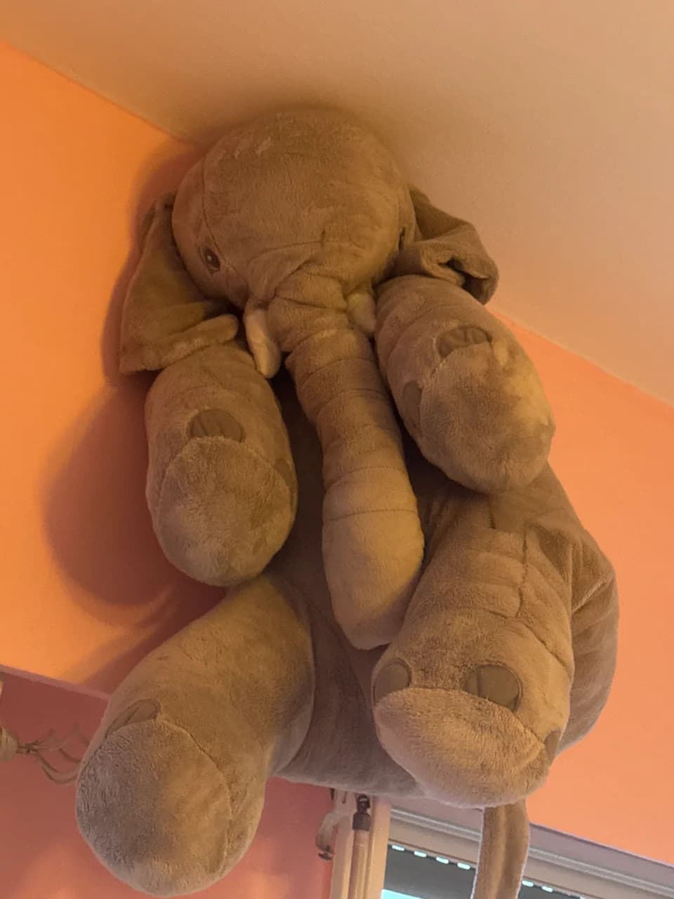 Gros doudou éléphant