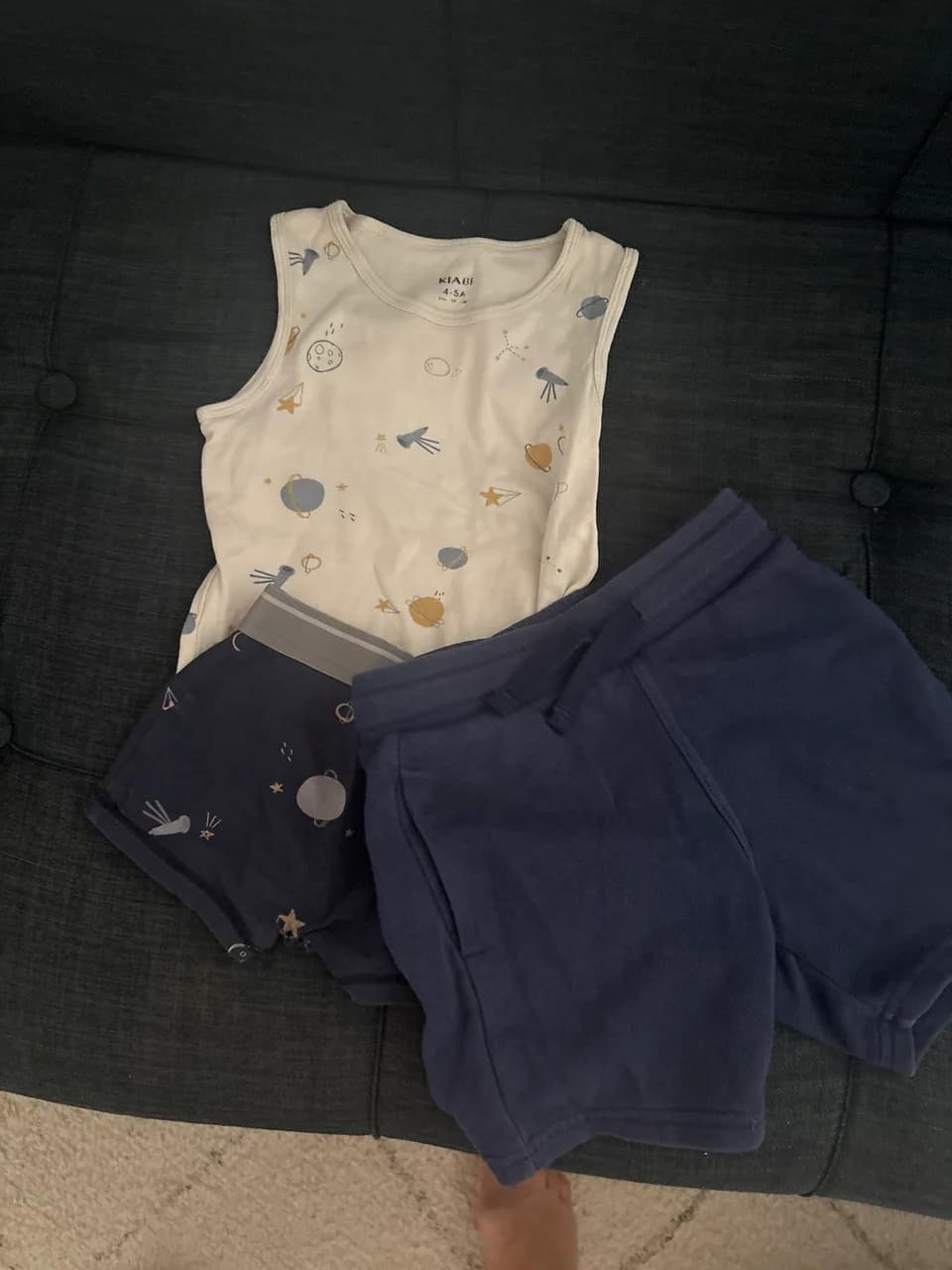 Ensemble vêtement interne short