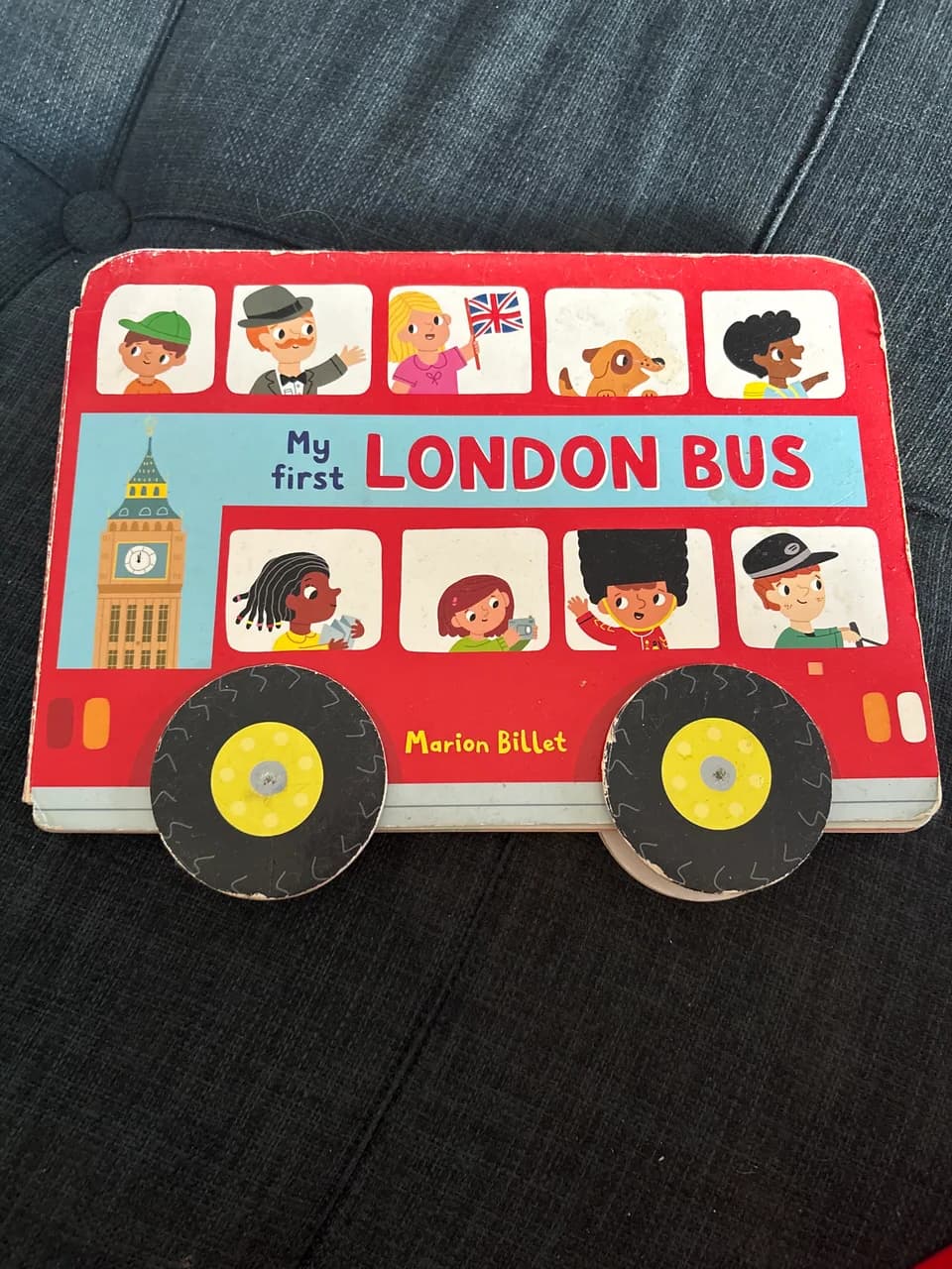 Livre anglais London bus